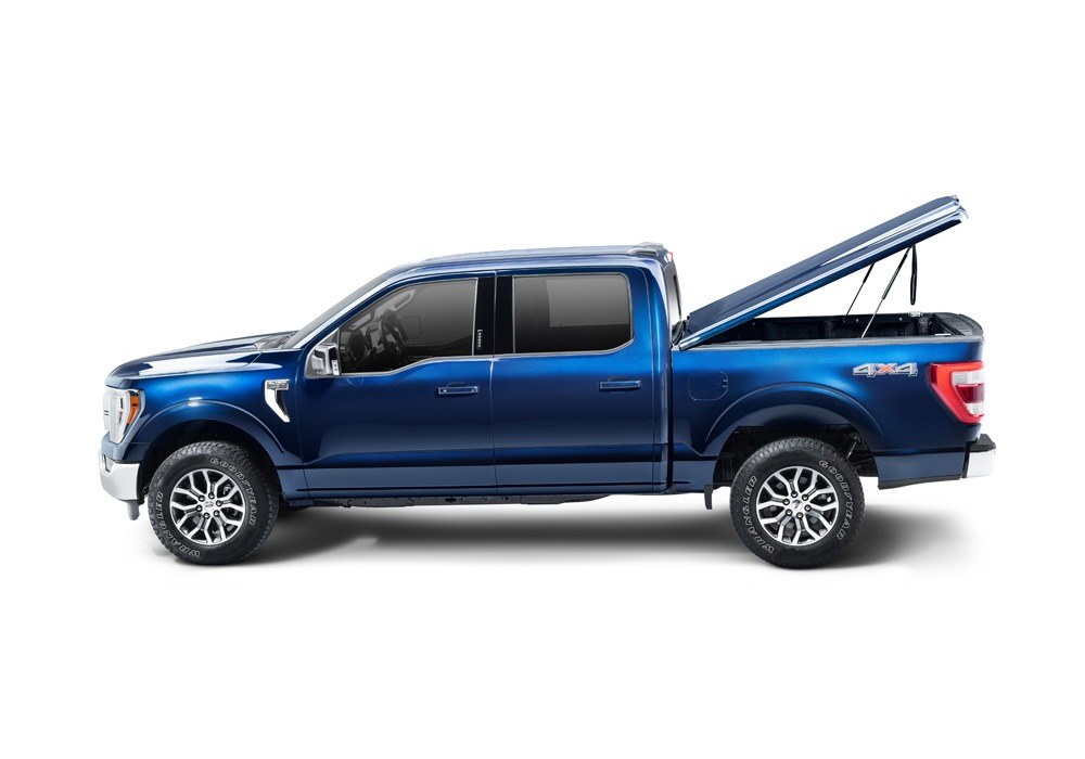 UnderCover Tonneau Cover, Elite Lx, Tilt-Up, Lockable, Star White Tricot – Vehicle Colour Code Az, ABS Composite Material – UC2208L-AZ