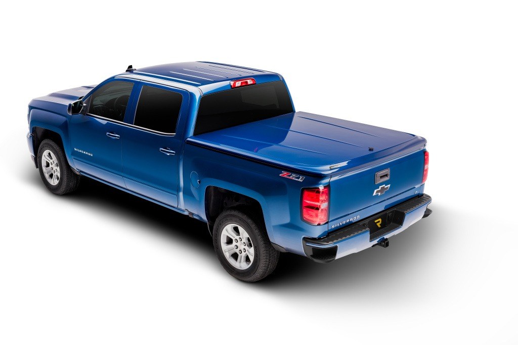 UnderCover Tonneau Cover, Lux Se Series, Tilt-Up, Lockable, Super White – Vehicle Color Code 040, ABS Composite Material – UC4136L-040