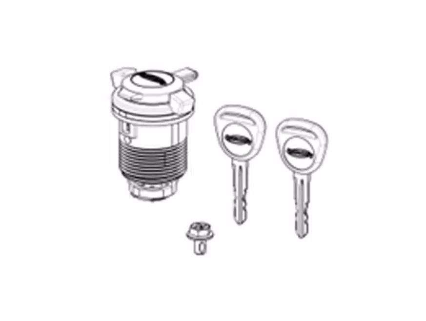 UnderCover Tonneau Cover Lock, Replacement Lock for Undercover Se/ Lux Tonneau Covers – AS3003CL