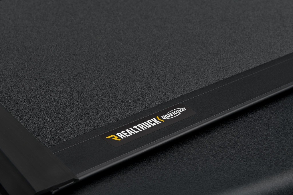 UnderCover Tonneau Cover, Armor Flex, Hard Folding, 2 Folds/ 3 Panels, Front Hinge Allows Entire Tonneau to Flip Up When Folded – AX32010