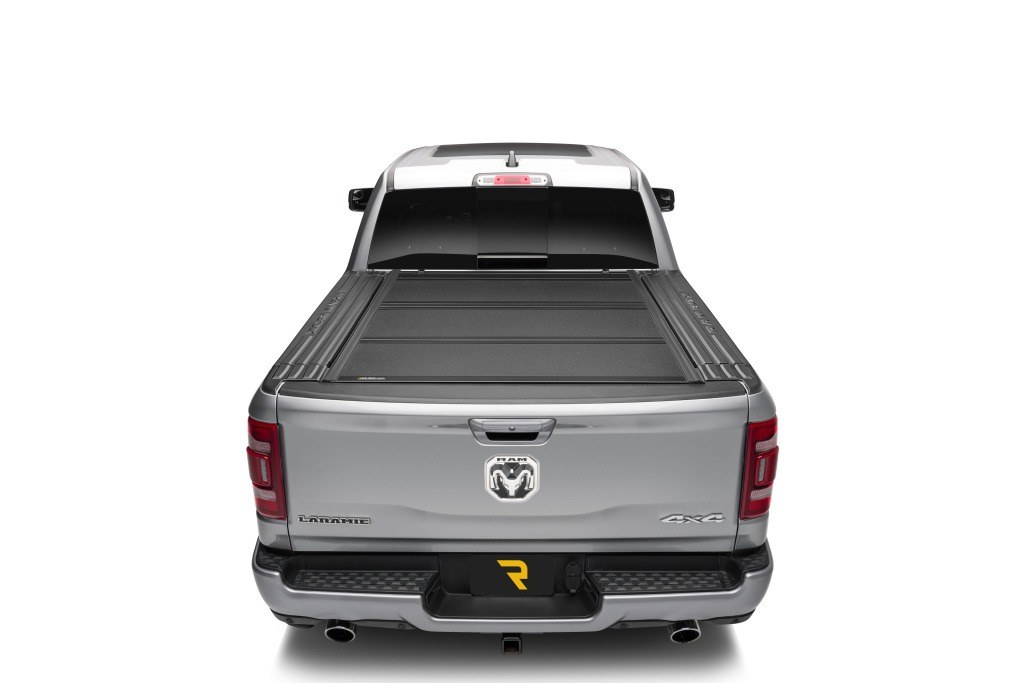 UnderCover Tonneau Cover, Armor Flex, Hard Folding, 2 Folds/ 3 Panels, Front Hinge Allows Entire Tonneau to Flip Up When Folded – AX32011