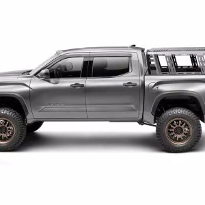 UnderCover Bed Cargo Rack, Ascend, 1000 Pound Static/ 500 Pound Dynamic Weight Capacity, Stake Pocket Mount, Powder Coated, Black – RT298501