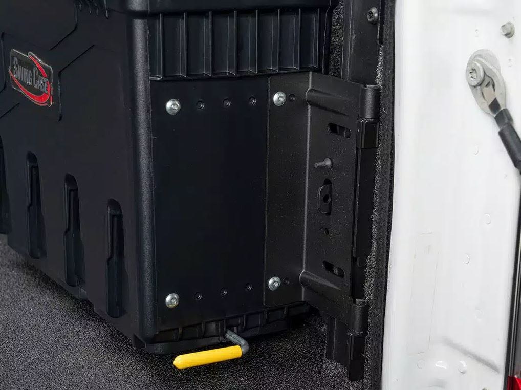 UnderCover Tool Box, Swing Case, Left Side Wheel-Well, Single Lid, Black, ABS Polymer, 29 Inch Length X 8 Inch Width X 15 Inch Height – SC107D