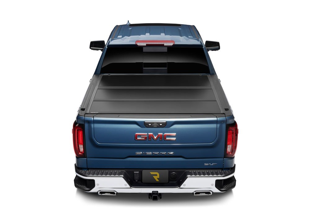 UnderCover Tonneau Cover, Select ™, Hard Folding, Low Profile, 2 Folds/ 3 Panels, Not Hinged IN Front, Matte Black Powder Coated, Aluminum – SL14024
