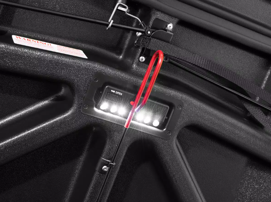 UnderCover Tonneau Cover, Elite Lx, Hard Tilt-Up, Standard Profile, Front Hinge Allows Entire Tonneau to Flip Up – UC5098L-KH3