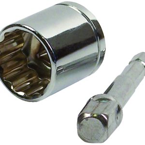 Ultra Fab Jack Service Kit, For Use with All Scissor Jacks, Fits All 3/8 Inch Drills, Socket Type, Zinc Plated, Steel – 48-979005