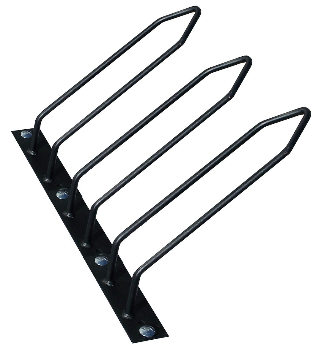 Ultra Fab Bike Rack, Cargo Carrier Mount, Holds 3 Bikes, Without Lock, Non Foldable, Black, Steel, With Tie-Down Straps – 48-979030