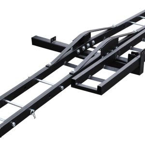 Ultra Fab Motorcycle Carrier – Receiver Hitch Mount, 2 Inch Receiver Mount, Holds 1 Motorcycle, Stationary, Pin and Clip, Non Folding – 48-979033