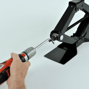 Ultra Fab Jack Service Kit, For Use with All Scissor Jacks, Fits All 3/8 Inch Drills, J Hook Type, Zinc Plated, Steel – 48-979070