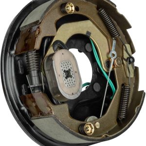 Ultra Fab Trailer Brake Assembly, 10 Inch Diameter X 2-1/4 Inch, Electric Brakes, Self- Adjusting, Compatible with 3500 Pound Axles, Right – 48-979211
