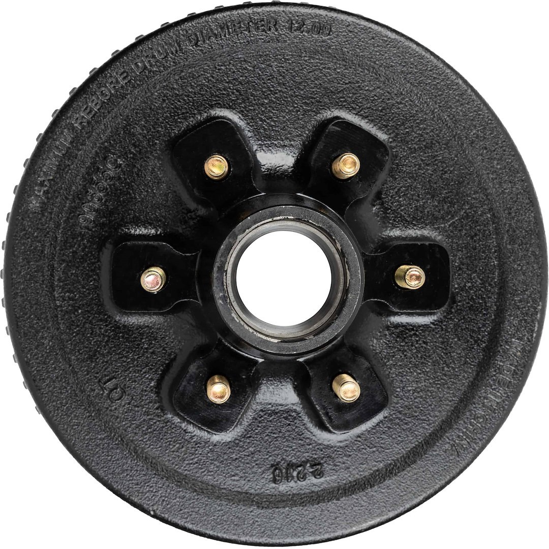 Ultra Fab Trailer Brake Hub Assembly, Hub and Drum, Fits 6000 Pound Axles, 6 X 5-1/2 Inch Bolt Pattern, 12 Inch, 1/2 X 20 Threaded Bolts – 48-979501
