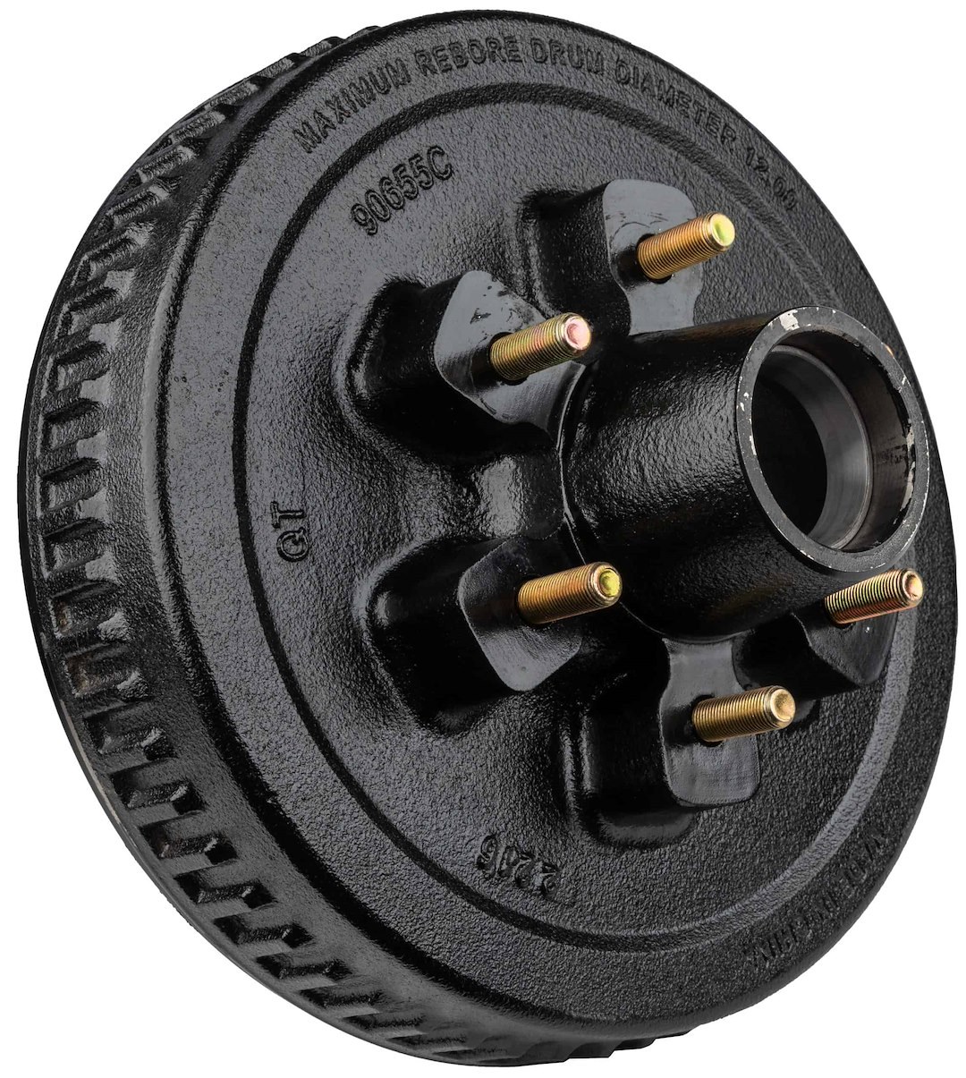 Ultra Fab Trailer Brake Hub Assembly, Hub and Drum, Fits 6000 Pound Axles, 6 X 5-1/2 Inch Bolt Pattern, 12 Inch, 1/2 X 20 Threaded Bolts – 48-979501