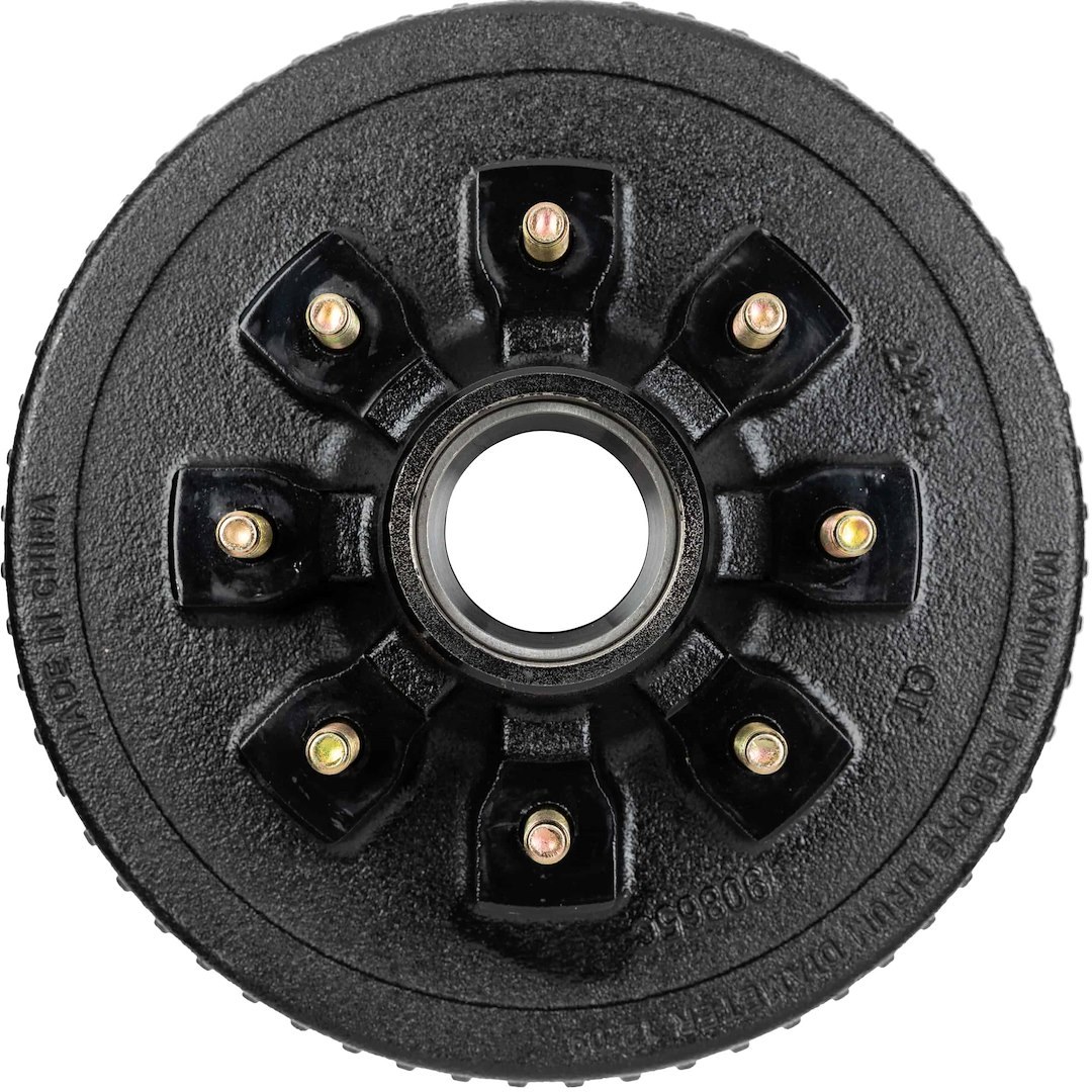 Ultra Fab Trailer Brake Hub Assembly, Hub and Drum, Fits 7000 Pound Axles, 8 X 6-1/2 Inch Bolt Pattern, 12 Inch, 1/2 X 20 Threaded Bolts – 48-979502