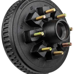 Ultra Fab Trailer Brake Hub Assembly, Hub and Drum, Fits 7000 Pound Axles, 8 X 6-1/2 Inch Bolt Pattern, 12 Inch, 9/16 X 18 Threaded Bolts – 48-979503