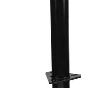 Ultra Fab Trailer Tongue Jack, Manual A-Frame Round Topwind Jack, 2-1/4 Inch Tube, 5000 Pound Lift Capacity, Bolt-On or Weld-On – 49-954050