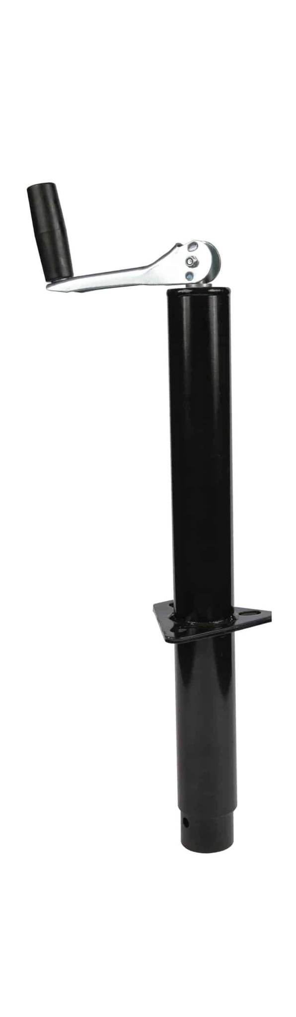 Ultra Fab Trailer Tongue Jack, Manual A-Frame Round Topwind Jack, 2-1/4 Inch Tube, 5000 Pound Lift Capacity, Bolt-On or Weld-On – 49-954050