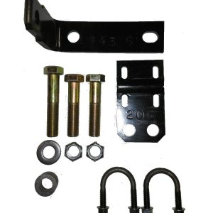United Safty Steering Stabilizer Bracket, With Anchor Bracket/ Tie Rod Bracket/ 3/8 X 1-1/2 Inch U-Bolt Kit – F-143K2