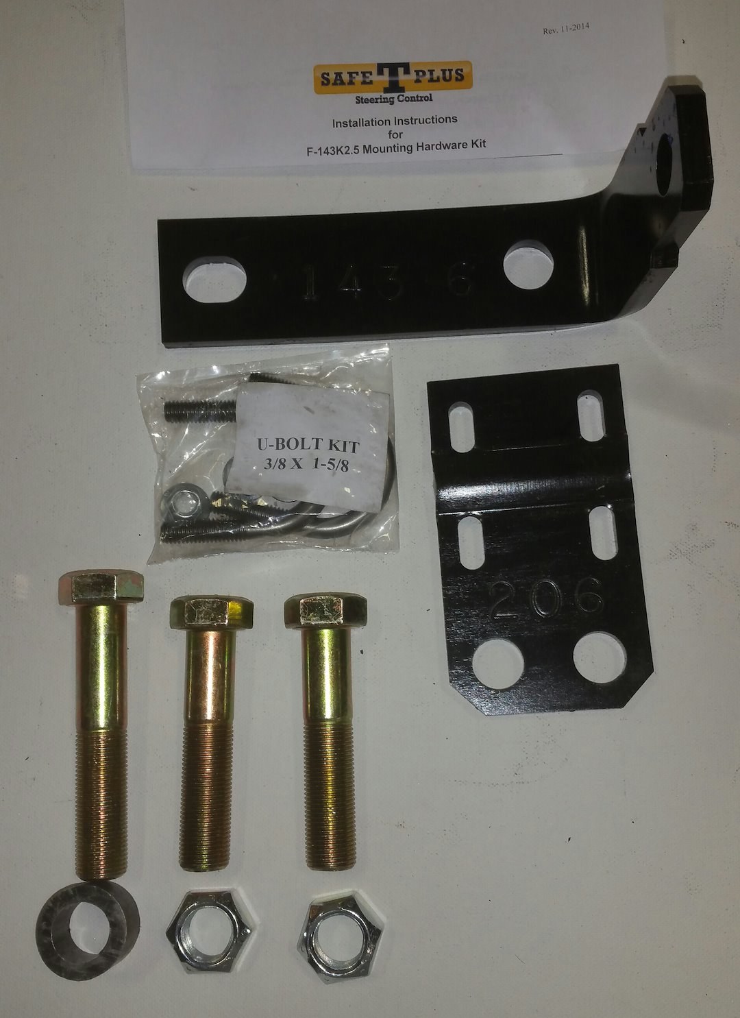 United Safty Steering Stabilizer Bracket – F-143K2.5
