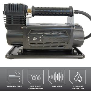 Up Down Air Air Compressor, 5.6 Cubic Feet Per Minute (cfm) at 150 PSI, 13.8 Volt, Single Motor – 12099917