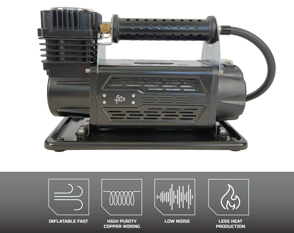 Up Down Air Air Compressor, 5.6 Cubic Feet Per Minute (cfm) at 150 PSI, 13.8 Volt, Single Motor – 12099917
