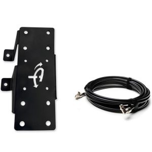 Up Down Air Air Compressor Mounting Kit, Air It Up ®, For Use with Arb Dual Air Compressor, Engine Mount, Black – 210-1620