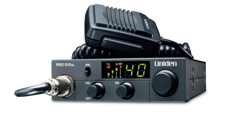 Uniden Ameri CB Radio, Basic, Mobile, With Automatic Noise Limiter, With Rf Gain, With Swr Meter and Calibration, Without Memory Channels – PRO510XL