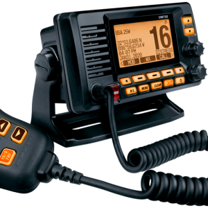 Uniden Ameri VHF Radio, Fixed Mount, United States/ Canadian/ International Channels, 1/25 Watt, 10 Noaa Weather Channels with Alert – UM725GBT BK