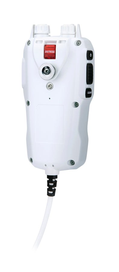 Uniden Ameri VHF Radio Microphone, For Use with UM725 Series VHF Radio, Remote Microphone, 8-PIN Connector, Left Side Push to Talk Button – UMRMIC