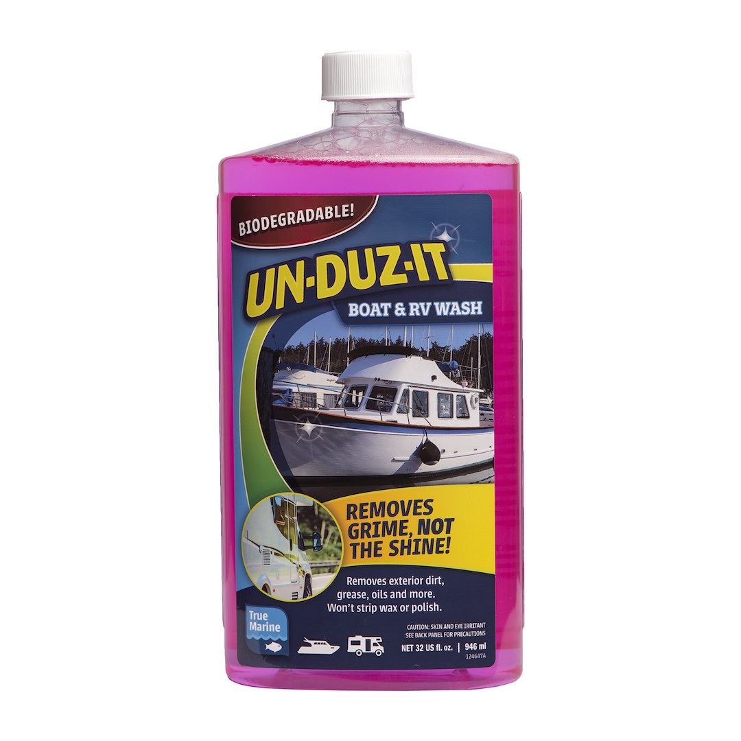 Unduzit Car Wash, Liquid, One 32 Ounce Bottle, Use to Remove Exterior Dirt/ Grease/ Oils – 124722
