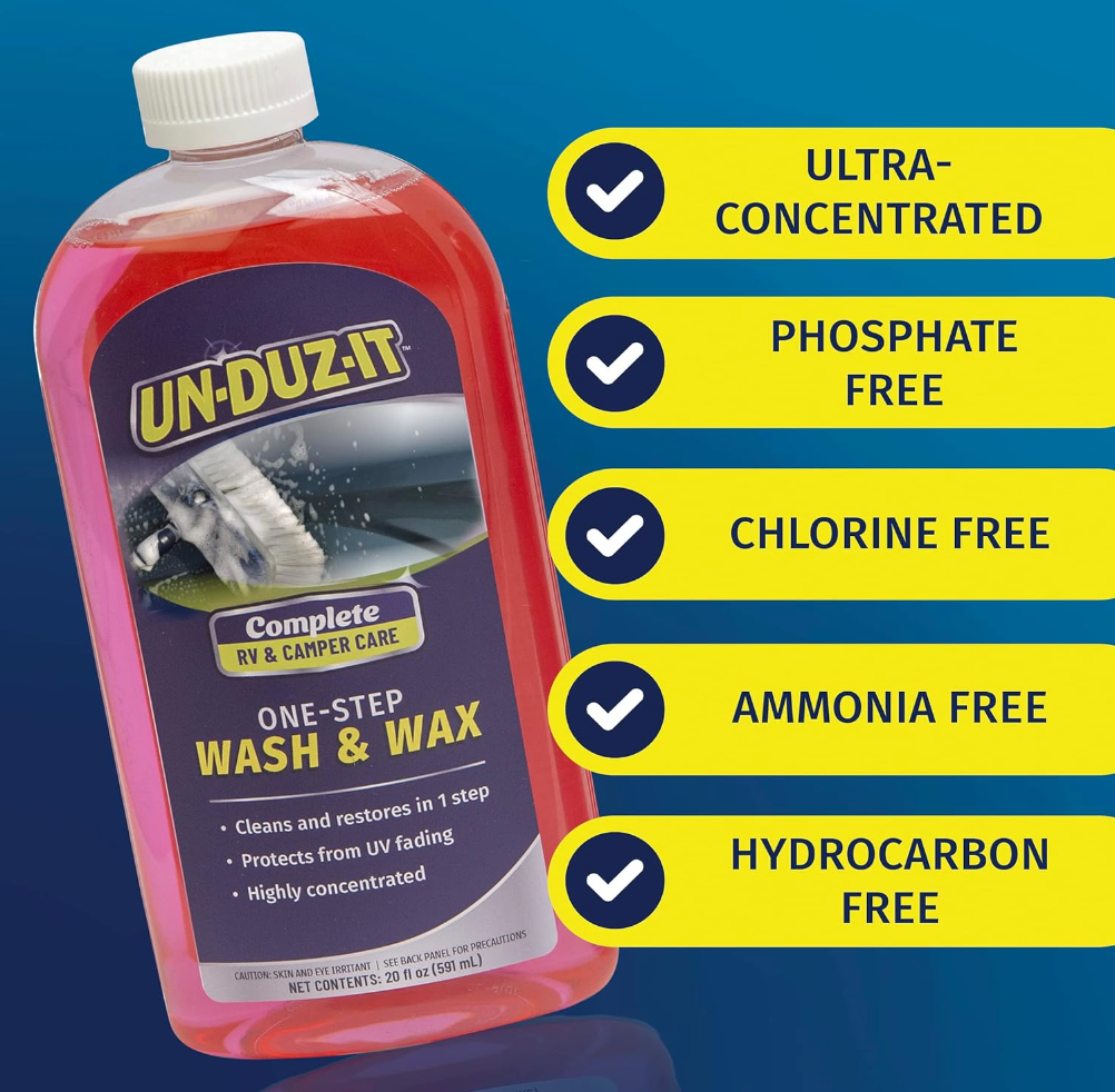 Unduzit Car Wash, Liquid, 20 Ounce Bottle – 126882