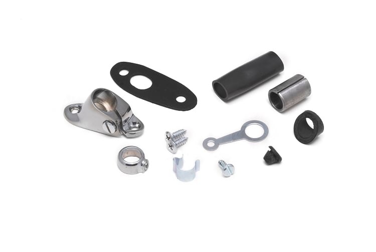 Unity Spotlight Mount, For Use with Unity Spotlights, Bolt on Mount, Chrome – 11