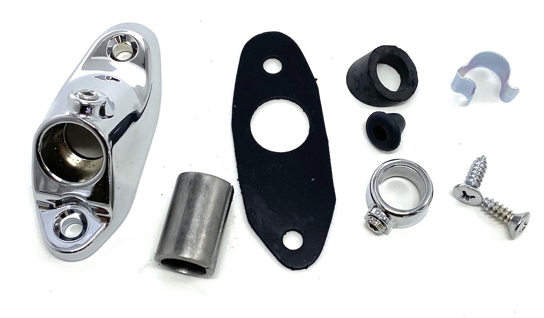 Unity Spotlight Mount, For Use with Unity Spotlights, Bolt on Mount, Chrome – 189