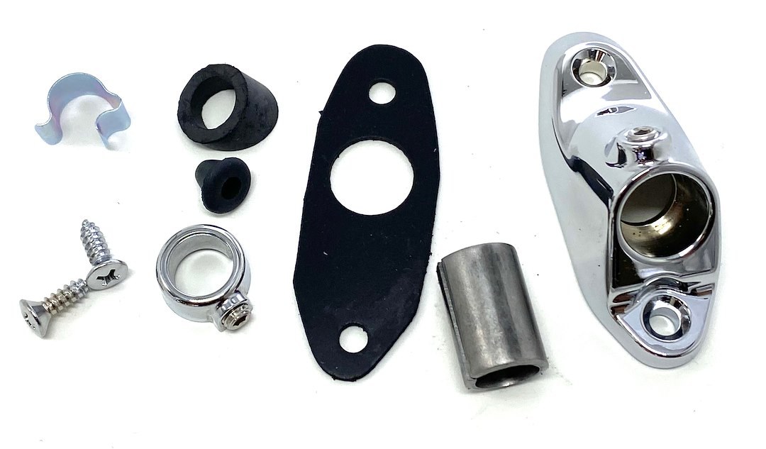 Unity Spotlight Mount, For Use with Unity Spotlights, Bolt on Mount, Chrome – 189RH