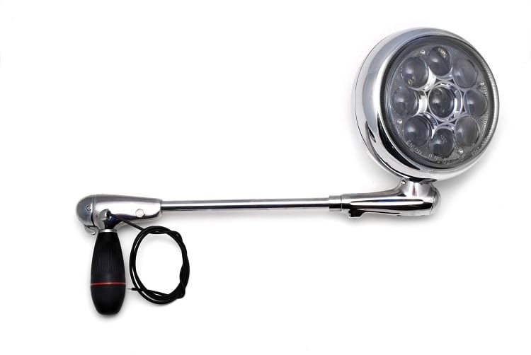 Unity Spotlight, Unity Led™, 30 Watt LED, 6 Inch Chrome Housing, White Light, Post Mount – 203037