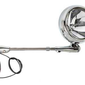 Unity Spotlight, The Beam™, 50 Watt Halogen, 6 Inch Chrome Housing, White Light, Post Mount – 204000