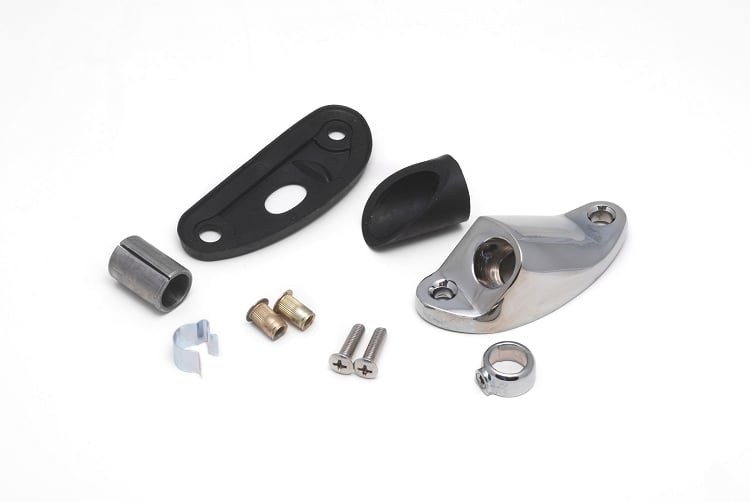 Unity Spotlight Mount, For Use with Unity Spotlights, Bolt on Mount, Chrome – 253