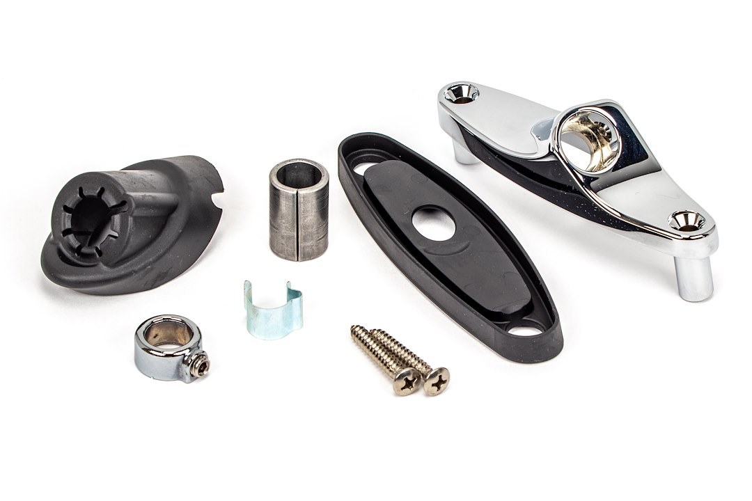Unity Spotlight Mount, For Use with Unity Spotlights, Bolt on Mount, Chrome – 265