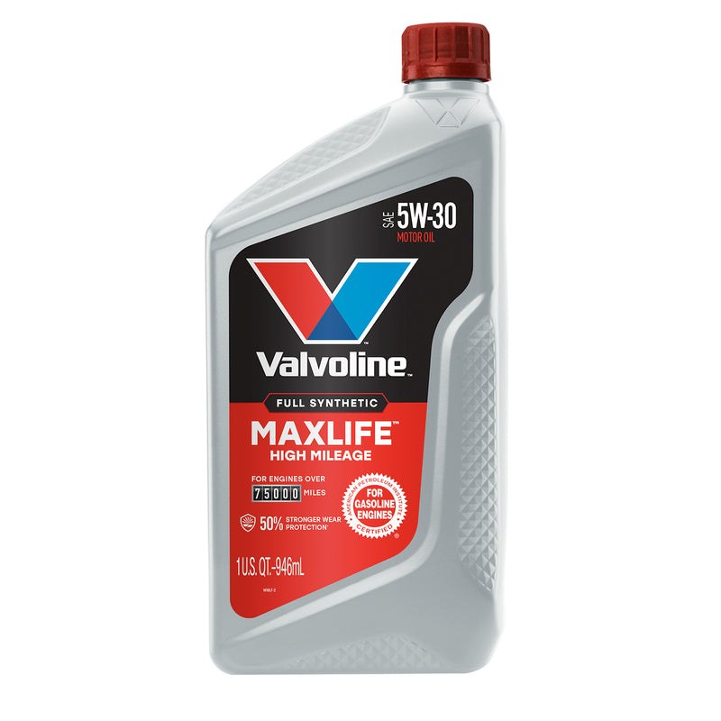Valvoline Oil, Maxlife ®, SAE 5W-30, Synthetic, 1 Quart Bottle, Case of 6 – VV179