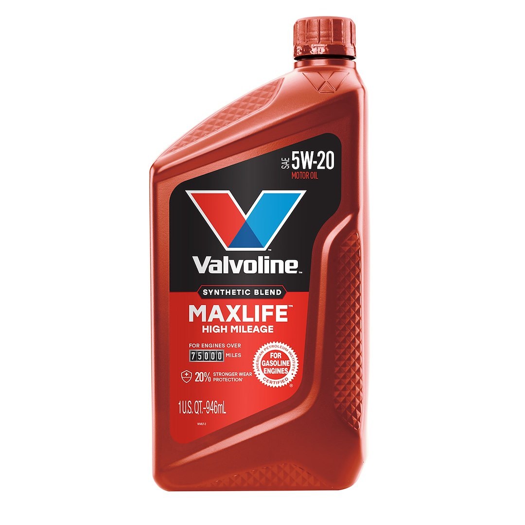 Valvoline Oil, Maxlife ®, SAE 5W-20, Synthetic, 1 Quart Bottle, Case of 6 – 609506