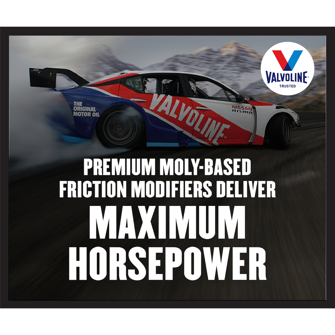 Valvoline Oil, VR1 Racing Oil, SAE 10W30, Synthetic, 1 Quart Bottle, Case of 6 – 679083