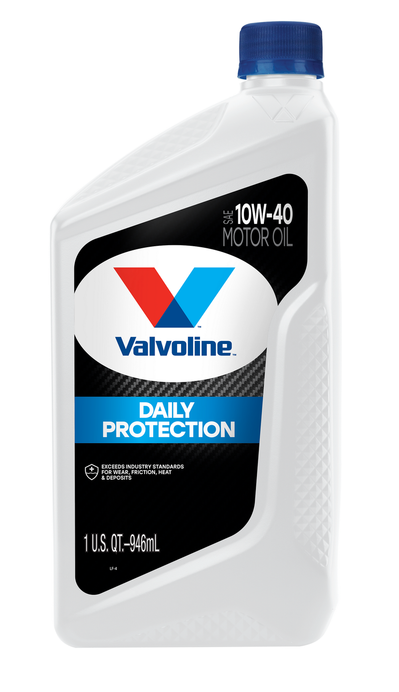 Valvoline Oil, SAE 10W40, Conventional, 1 Quart Bottle, Case of 6 – 797671
