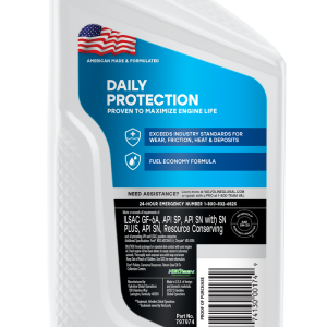 Valvoline Oil, SAE 5W-20, 1 Quart Bottle, Case of 6 – 797974