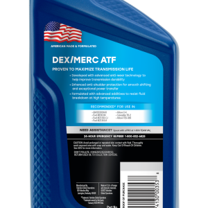 Valvoline Auto Trans Fluid, Dexron and Mercon, 1 Quart Bottle, Case of 6 – 798153