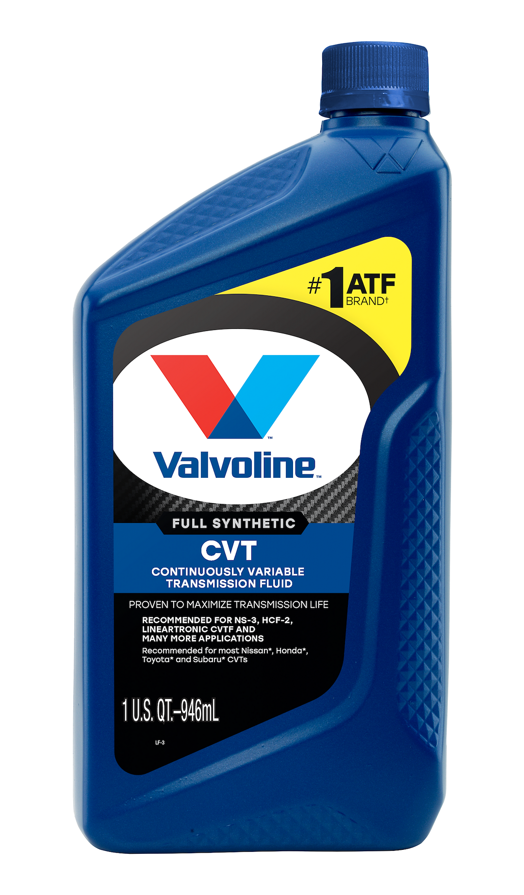 Valvoline Auto Trans Fluid, Full Synthetic, 1 Quart Bottle, Case of 6 – 804751