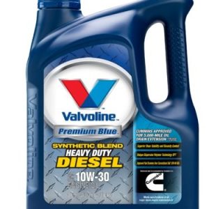 Valvoline Oil, Premium Blue, SAE 10W30, 1 Gallon Jug, Single, Heavy Duty Diesel Engine Oil, Contains Detergent – 818289