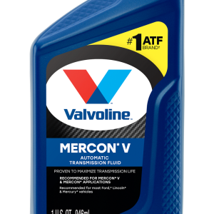Valvoline Auto Trans Fluid, Mercon V, 1 Quart Bottle, Case of 6 – 822345