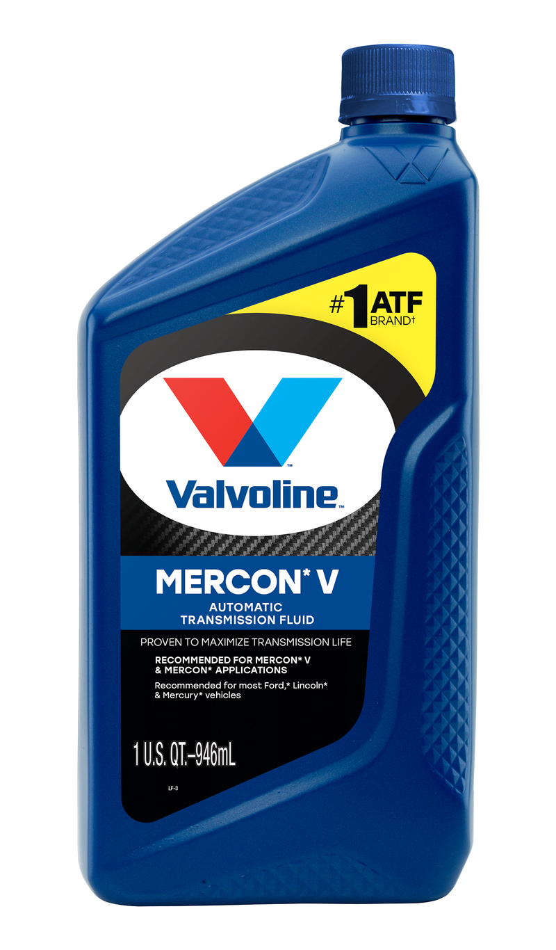 Valvoline Auto Trans Fluid, Mercon V, 1 Quart Bottle, Case of 6 – 822345