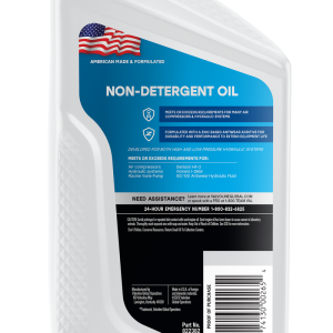 Valvoline Oil, SAE 30, Non-Detergent Oil, 1 Quart Bottle, Case of 6 – 822382