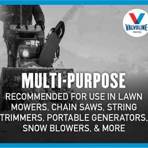 Valvoline Oil, Used for 2-Stroke Engines, 1 Quart Bottle, Case of 6 – 822384