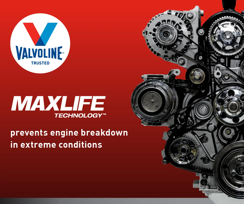 Valvoline Oil, SAE 5W-20, Synthetic, 1 Quart Bottle, Case of 6 – 849644